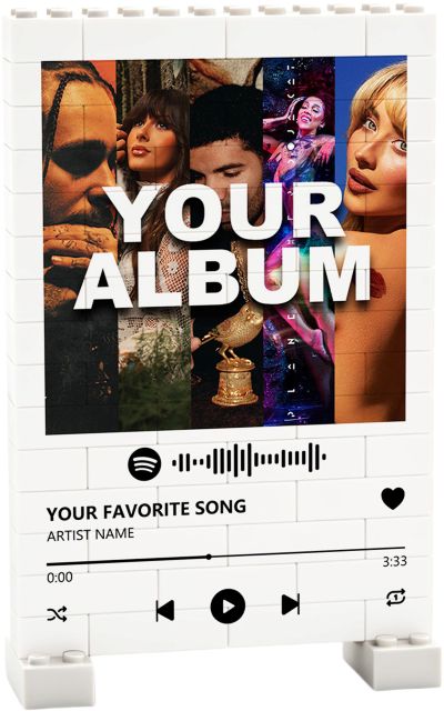 Personalized Album Poster